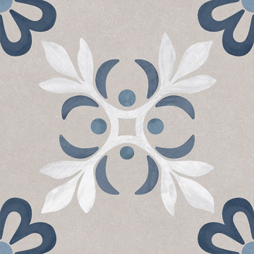 Керамогранит Velvet Gris Decor 4 20x20 Motto
