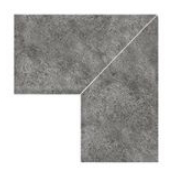 Керамогранит Внутренний угол 90° Pool Garden Anthracite Flat Handle 25x25 Serapool