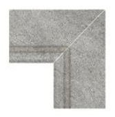 Керамогранит Внутренний угол 90° Pool Garden Grey Handle 25x25 Serapool