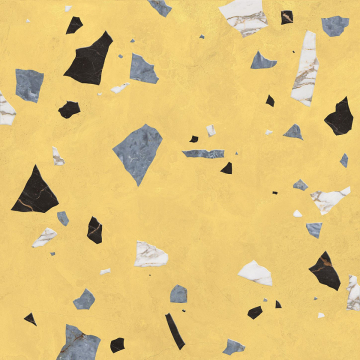 Керамогранит Войд 3Д желтый 60х60 Керамин