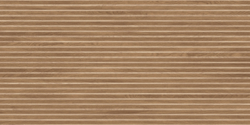 Керамогранит Wood Canarium Almond Stripes тёмно-бежевый матовый карвинг 60х120 Laparet