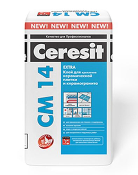 Клей 2092164 CM14 Extra для плитки 5кг Ceresit