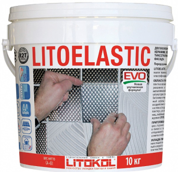 Клей 484140003 LITOELASTIC EVO A+B 10кг LITOKOL