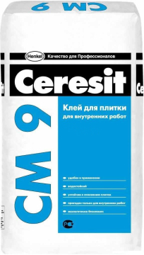 Клей 792209 CM9 для плитки 25кг Ceresit