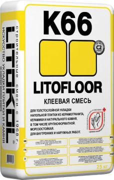 Клей K66 LITOFLOOR 25 кг LITOKOL
