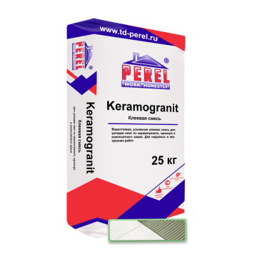 Клей Клеевая смесь Keramogranit 0322 25 кг Perel