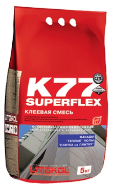 Клей Superflex K77 5 кг LITOKOL