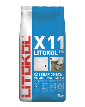Клей X11 LITOKOL EVO 5кг LITOKOL