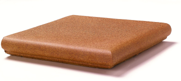 Клинкерная плитка 901254 Natural Classic Mali Esquina Redondeado 33х33 Gres de Aragon