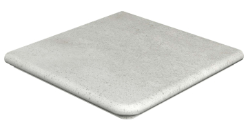 Клинкерная плитка 904286 Urban Gris Esquina Redondeado 33х33 Gres de Aragon