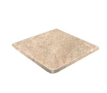 Клинкерная плитка 906166 Petra Esquina Redondeada Beige Antislip 33x33 Gres de Aragon