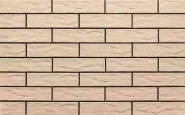 Клинкерная плитка 9737 Elewacja rustico krem 24,5х6,5х0,65 CERRAD