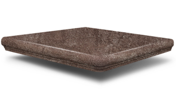 Клинкерная плитка Bremen Eckflorentiner Dunkelbraun 32*32 SDS Keramik