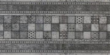 Клинкерная плитка Bremen Stellstufe mit Dekor Anthrazit 15,5*31 SDS Keramik