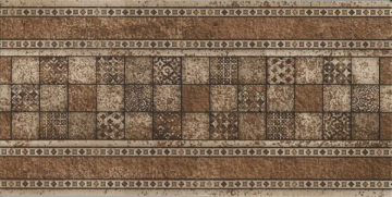 Клинкерная плитка Bremen Stellstufe mit Dekor Rotbraun 15,5*31 SDS Keramik