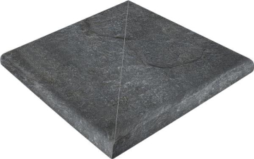 Клинкерная плитка Burma Angulo Ext Plomo 33x33 Pamesa