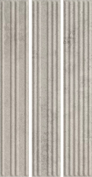 Клинкерная плитка Carrizo Grey Elewacja Struktura Stripes Mix Mat 40x6,6 Paradyz