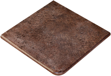Клинкерная плитка Cartabon Metalica Cherry R9 33x33 Exagres