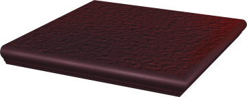 Клинкерная плитка Cloud Brown Kapinos Stopnica Narozna 32,8х32,8 Paradyz