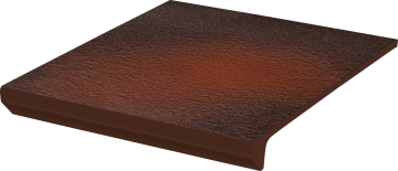 Клинкерная плитка Cloud Brown Kapinos Stopnica Prosta 29,5х32,8 Paradyz