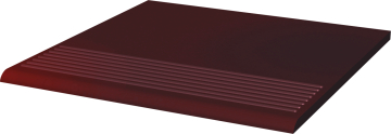 Клинкерная плитка Cloud Brown Stopnica Prosta B1a 30x30 Paradyz