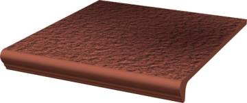Клинкерная плитка Cloud Rosa Kapinos Stopnica Prosta Duro 30х33x1,1 Paradyz
