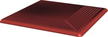 Клинкерная плитка Cloud Rosa Stopnica Narozna 30x30 Paradyz