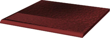 Клинкерная плитка Cloud Rosa Stopnica Prosta Duro 30х30x1.1 Paradyz