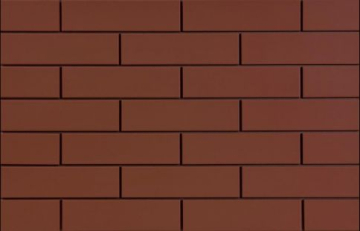 Клинкерная плитка Elewacja Gladka Burgund спец. 24,5х6,5 CERRAD