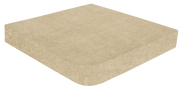 Клинкерная плитка Evolution Esquina Recto Evo Beige 31.7x31.7 Gresmanc
