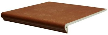 Клинкерная плитка Флорентийская ступень 059 Kastanie 31x32x9 Interbau