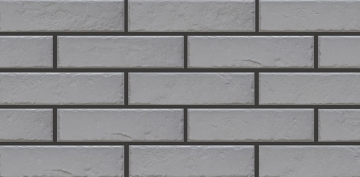 Клинкерная плитка Foggia Gris структурная 6.5x24.5 CERRAD