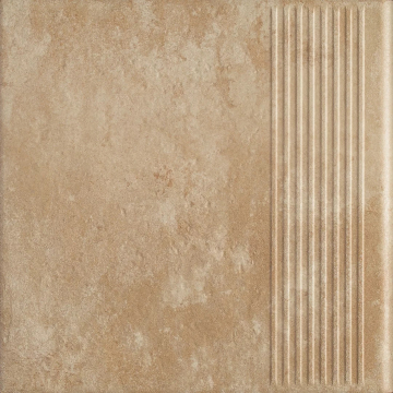 Клинкерная плитка Ilario Beige Stopnica Prosta 8.5mm 29,5х29,5 Paradyz