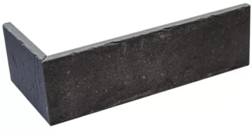 Клинкерная плитка INT576 Anthrazit Угловой элемент 360/115x52x10 Interbau