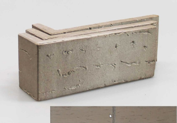 Клинкерная плитка Koro Grey угловая AK 8209 (Y) 185x60x71x14 Terramatic