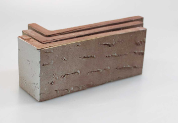 Клинкерная плитка Koro Original угловая AC 1204 (Y) 185x60x71x14 Terramatic