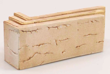 Клинкерная плитка Koro Rosso угловая AC 9204 (Y) 185x60x71x14 Terramatic