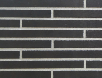 Клинкерная плитка Long Brick BRS 149 Black 500x40х11 Kerastep