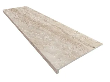 Клинкерная плитка Marbles Peldano Recto Travertino C-1 33x120 Exagres