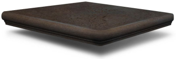 Клинкерная плитка Marburg Eckflorentiner Brown 32*32 SDS Keramik