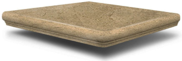 Клинкерная плитка Marburg Eckflorentiner DunkelBeige 32*32 SDS Keramik