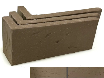 Клинкерная плитка Moon Brown угловая 2401 (Y) 185x60x71x14 Terramatic