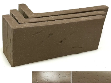 Клинкерная плитка Moon Brown угловая AC 2404 (Y) 185x60x71x14 Terramatic