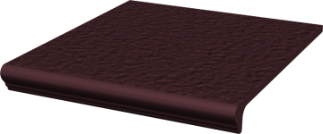 Клинкерная плитка Natural Brown Kapinos Stopnica Prosta Duro B1a 30х33 Paradyz
