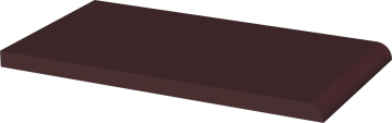 Клинкерная плитка Natural Brown Подоконник/парапет 24,5x13,5 Paradyz