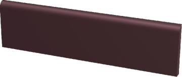 Клинкерная плитка Natural Brown Цоколь гладкий 30x8,1 Paradyz