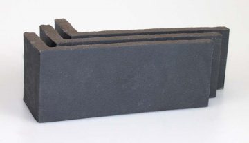Клинкерная плитка Plato Black угловая AB 7103 (Y) 185x60x71x14 Terramatic
