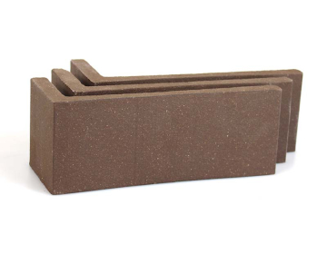 Клинкерная плитка Plato Brown угловая 2101 (Y) 185x60x71x14 Terramatic