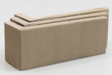 Клинкерная плитка Plato Grey угловая 8101 (Y) 185x60x71x14 Terramatic