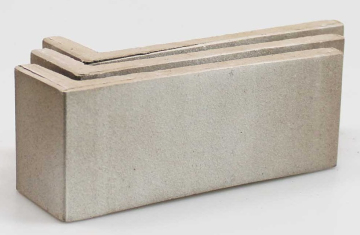 Клинкерная плитка Plato Grey угловая AC 8104 (Y) 185x60x71x14 Terramatic